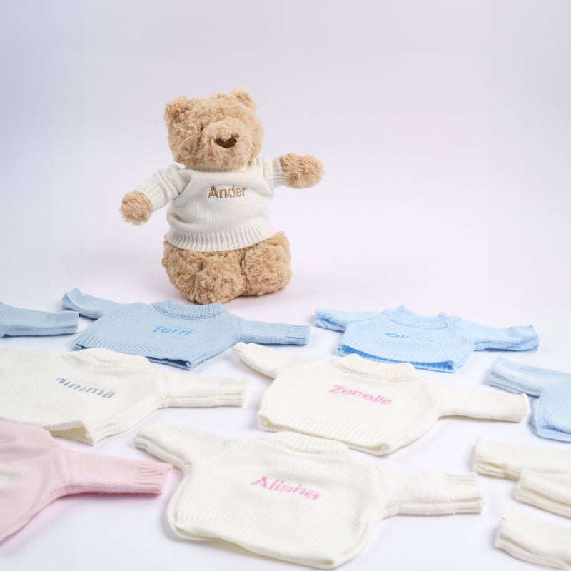 Lovingly Signed Cream Soft Toy Jumper - Image 2